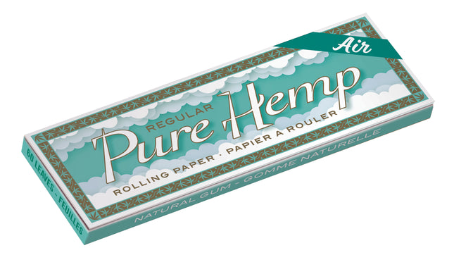 Pure Hemp Rolling Papers Air Single Wide 50ct