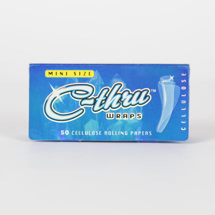 C-Thru Clear Rolling Papers Mini 1 1/4 50ct