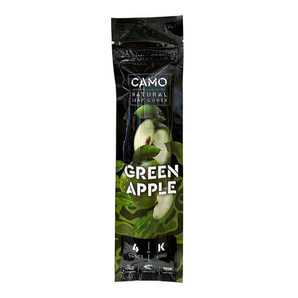 Camo Cones Green Apple King Size 4ct