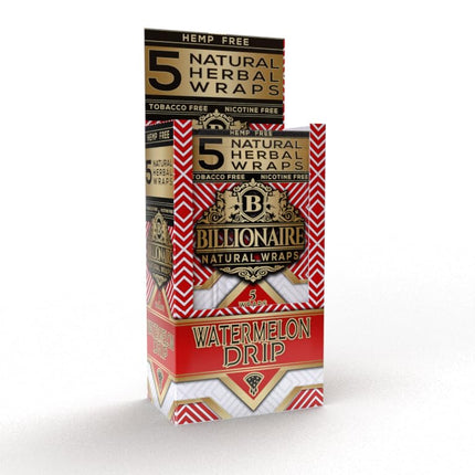 Billionaire Herbal Wraps Watermelon Drip 5ct - Made from Tea