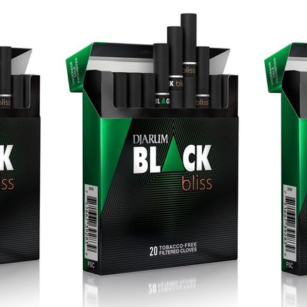 Djarum Herbal Cigarettes Black Emerald 20ct