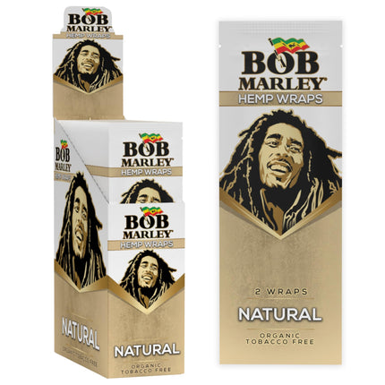 Bob Marley Hemp Wraps Natural 2ct