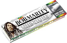 Bob Marley Rolling Papers Ultra Thin with Tips King Size Tips 33ct