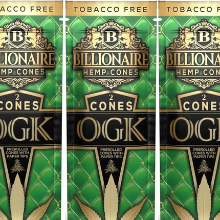 Billionaire Hemp Cones OGK 2ct