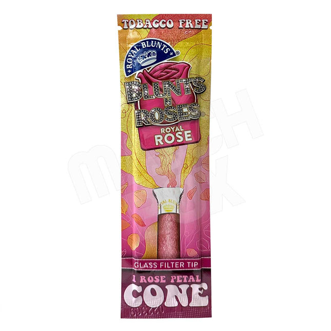 Blunts 'n Roses Cones Royal Rose 1ct - Made from Rose Petals