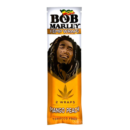 Bob Marley Hemp Wraps Mango Peach 2ct