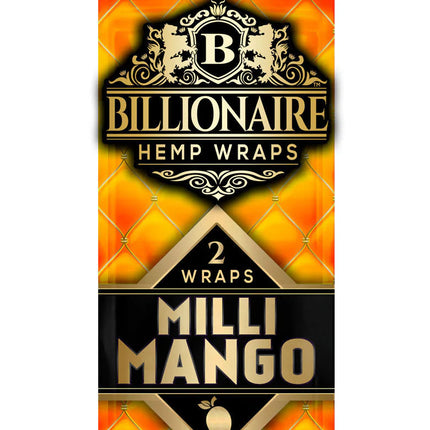 Billionaire Hemp Wraps Milli Mango 2ct