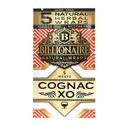 Billionaire Herbal Wraps Cognac XO 5ct - Made from Tea