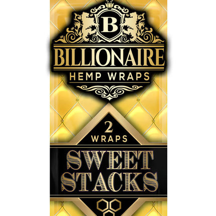 Billionaire Hemp Wraps Sweet Stacks 2ct