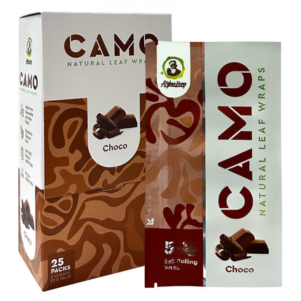 Camo Herbal Wraps Chocolate 5ct