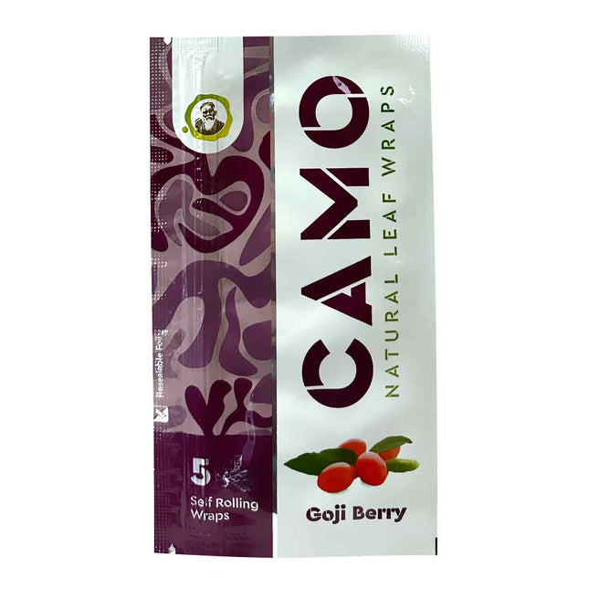 Camo Herbal Wraps Goji Berry 5ct