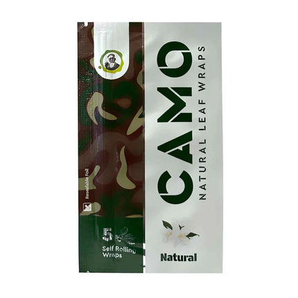 Camo Herbal Wraps Natural 5ct