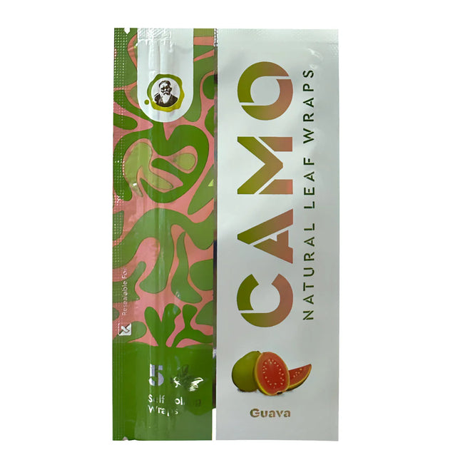 Camo Herbal Wraps Guava 5ct