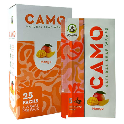 Camo Herbal Wraps Mango 5ct