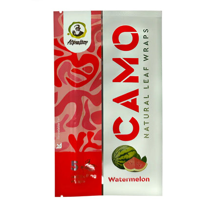 Camo Herbal Wraps Watermelon 5ct