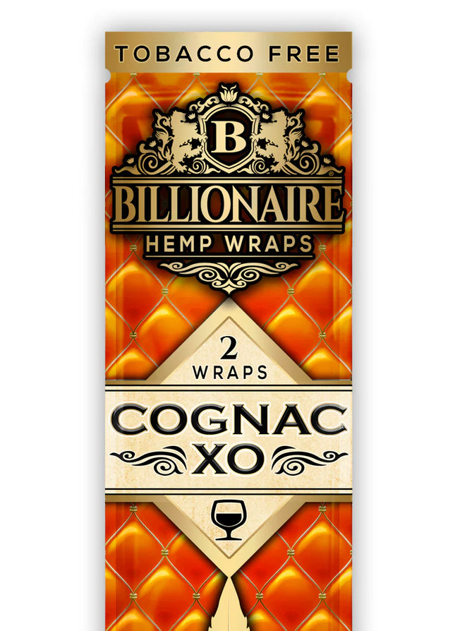 Billionaire Hemp Wraps Cognac XO 2ct