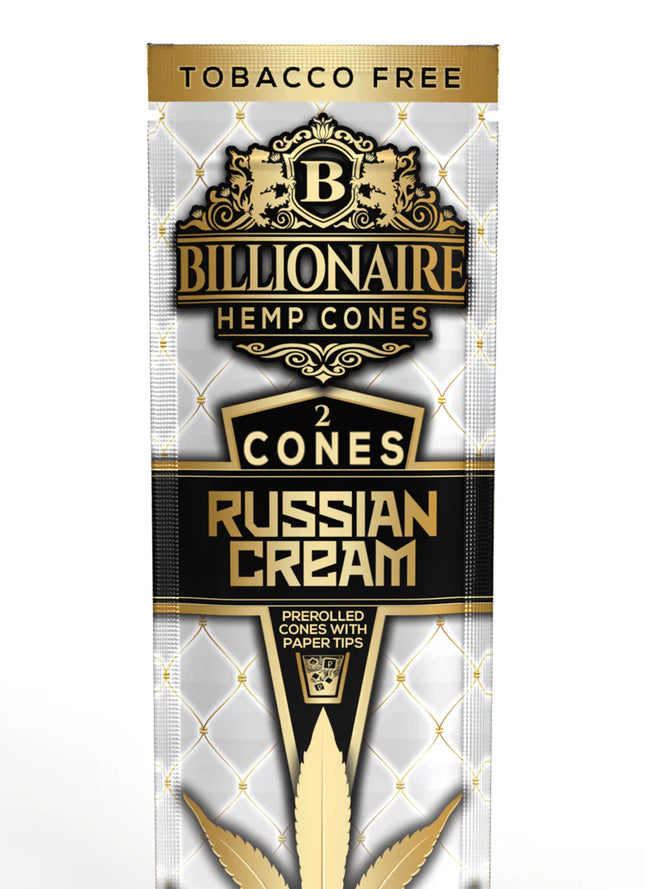 Billionaire Hemp Cones Russian Cream 2ct