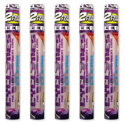 Cyclones Cones Grape Clear 2ct