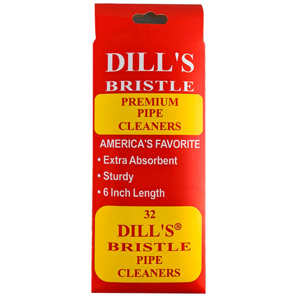 Dill's Pipe Cleaner Hard Bristle 32ct