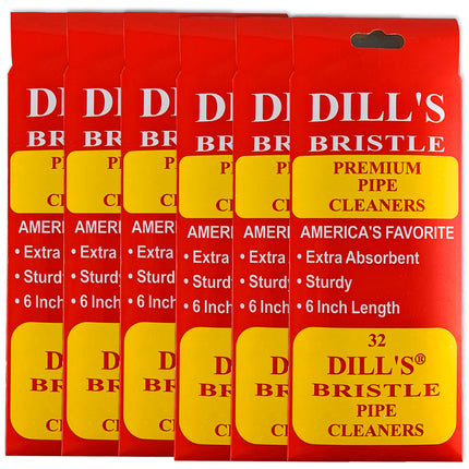 Dill's Pipe Cleaner Hard Bristle 32ct