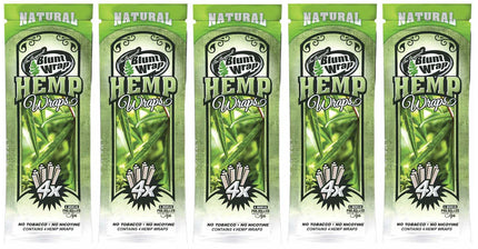 Blunt Wrap Hemp Wraps Natural 4ct