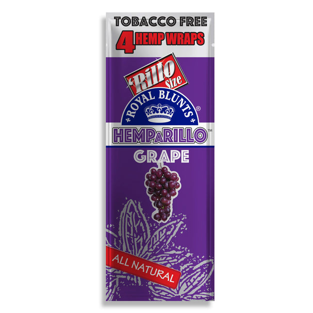 Hemparillo Hemp Wraps Grape 4ct