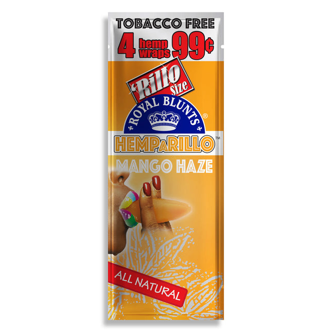 Hemparillo Hemp Wraps Mango Haze 4ct