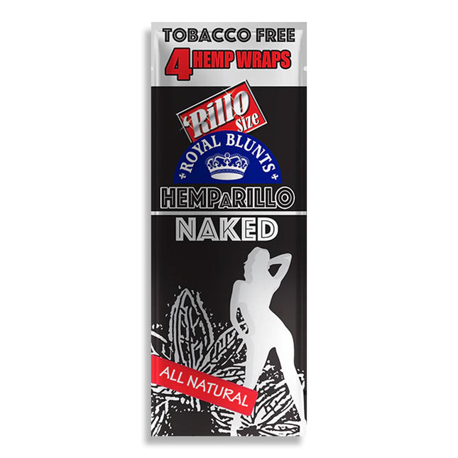 Hemparillo Hemp Wraps Naked 4ct