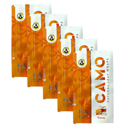 Camo Herbal Wraps Honey 5ct