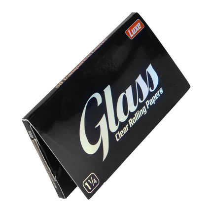 Luxe Clear Rolling Papers Glass 1 1/4 Size 50ct