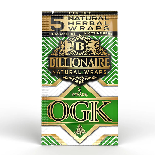 Billionaire Herbal Wraps OGK 5ct - Made from Tea