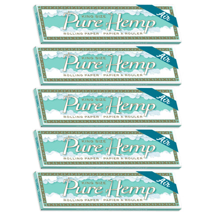 Pure Hemp Rolling Papers Air King Size 33ct