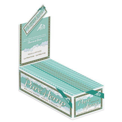 Pure Hemp Rolling Papers Air Single Wide 50ct