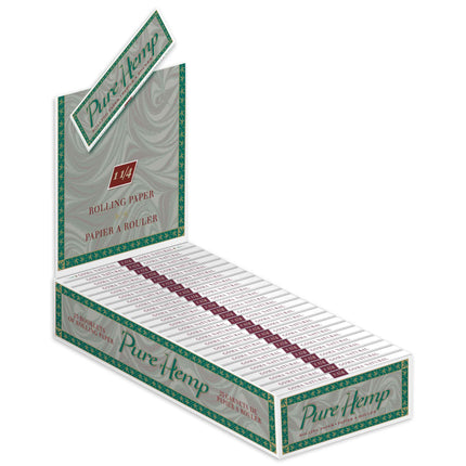 Pure Hemp Rolling Papers Classic 1 1/4 Size 50ct