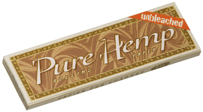 Pure Hemp Rolling Papers Unbleached 1 1/4 Size 50ct