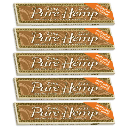 Pure Hemp Rolling Papers Unbleached King Size 33ct