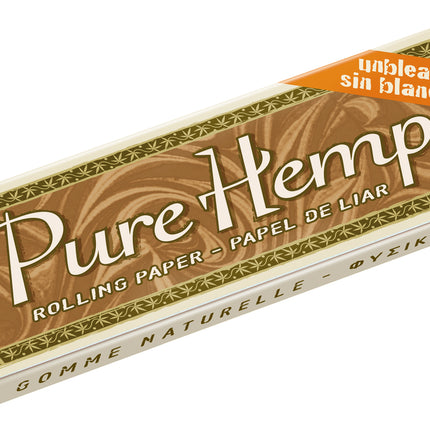 Pure Hemp Rolling Papers Unbleached Single Wide 60ct