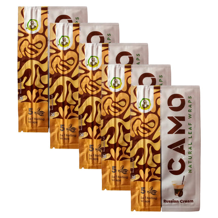 Camo Herbal Wraps Russian Cream 5ct