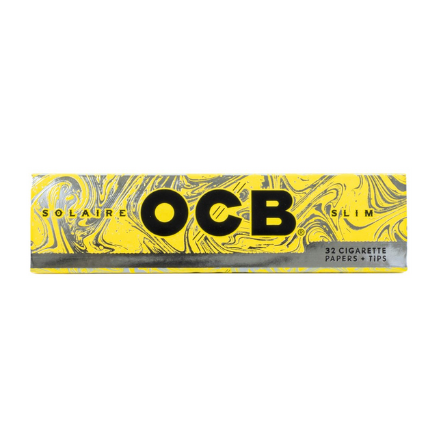 OCB Rolling Papers Solaire with Tips 32ct