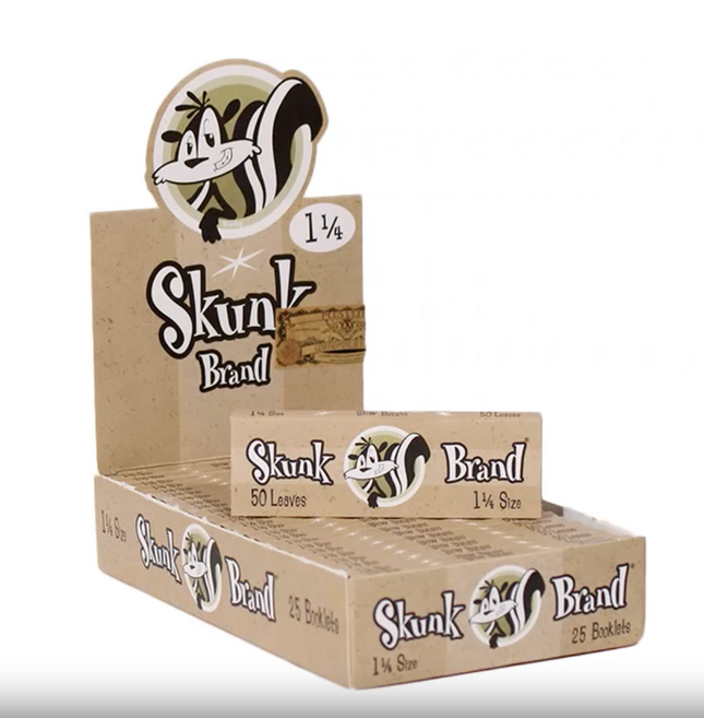 Skunk Brand Rolling Papers Classic 1 1/4 Size 50ct