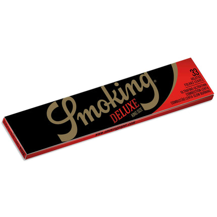 Smoking Brand Rolling Papers Deluxe King Size 33ct