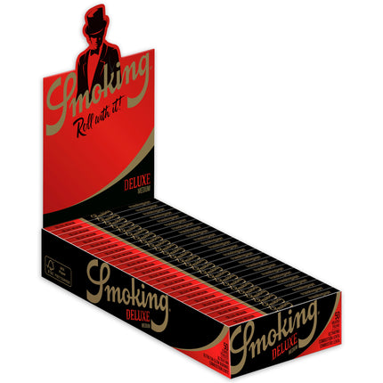 Smoking Rolling Papers Deluxe 1 1/4 Size 50ct