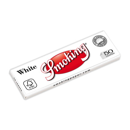 Smoking Brand Rolling Papers White 1 1/4 Size 50ct