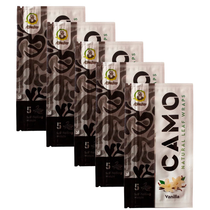 Camo Herbal Wraps Vanilla 5ct