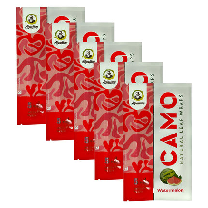 Camo Herbal Wraps Watermelon 5ct