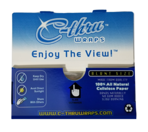 C-Thru Clear Rolling Papers King Size 50ct