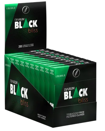 Djarum Herbal Cigarettes Black Emerald 20ct