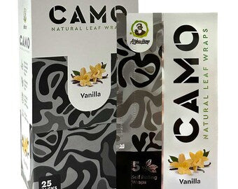 Camo Herbal Wraps Vanilla 5ct