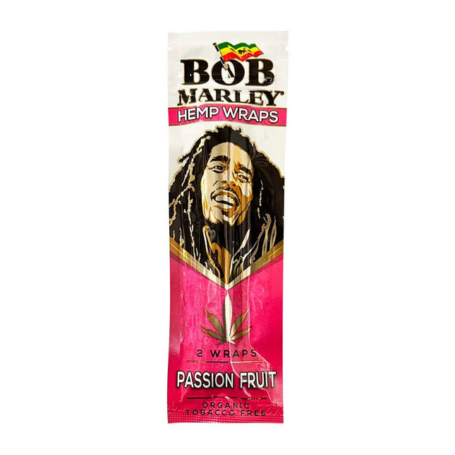 Bob Marley Hemp Wraps Passion Fruit 2ct