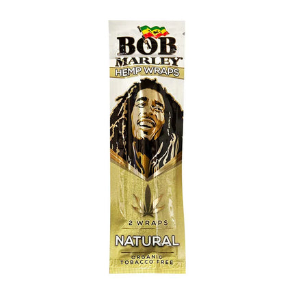 Bob Marley Hemp Wraps Natural 2ct